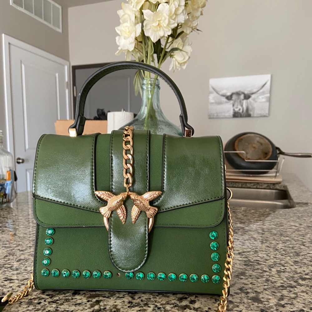 Green AKIRA Purse